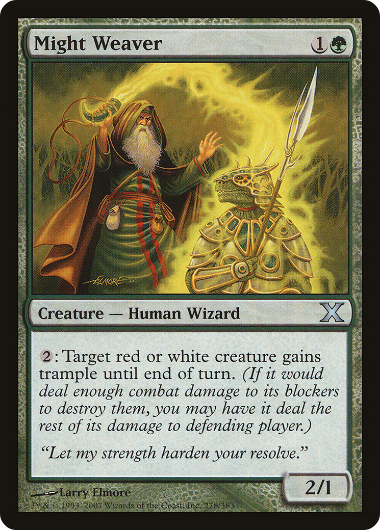 Image of Might Weaver (10E-278) - Tenth Edition