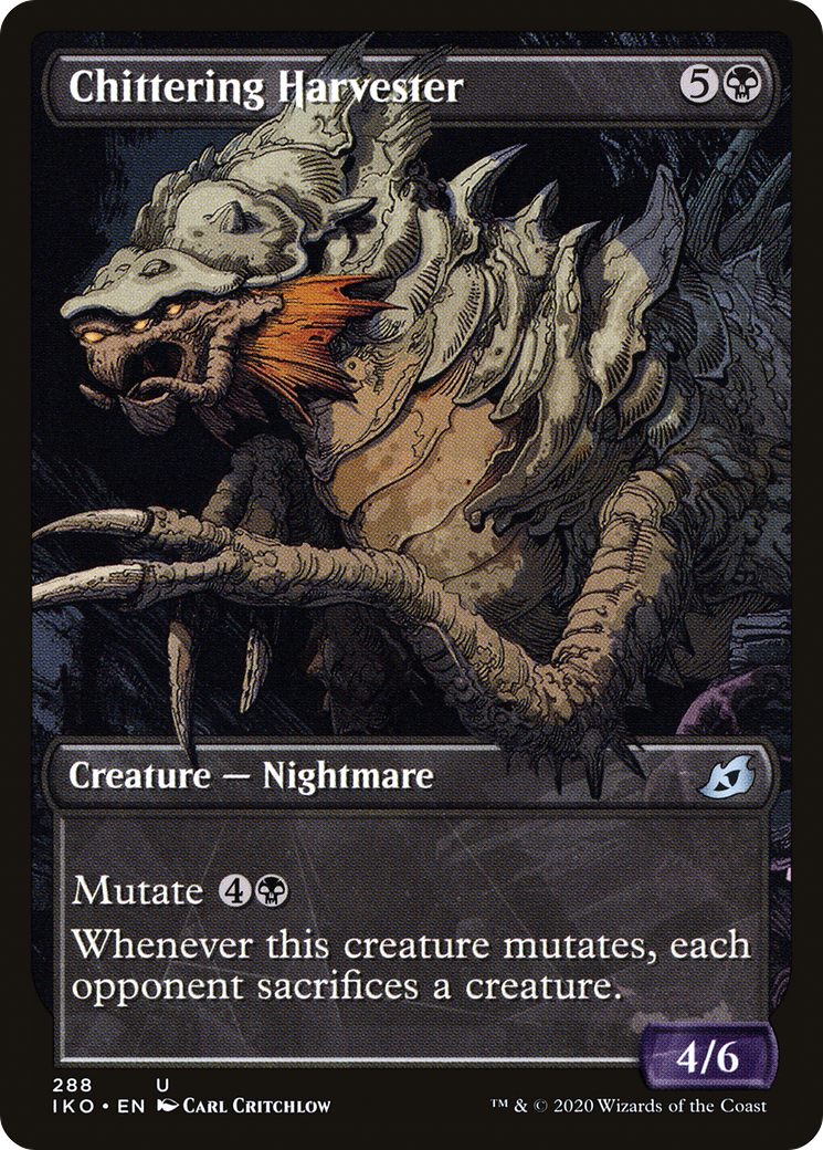 Image of Chittering Harvester (Showcase) (IKO-288) - Ikoria: Lair of Behemoths: (Showcase)