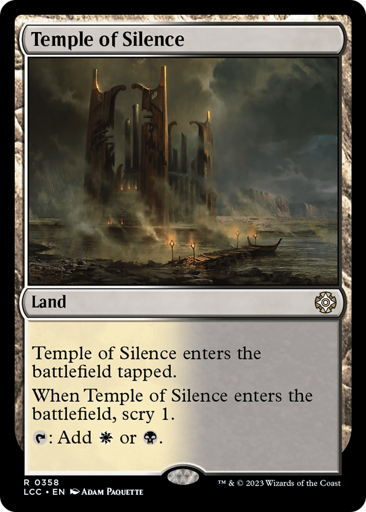 Image of Temple of Silence (LCC-358) - The Lost Caverns of Ixalan Commander