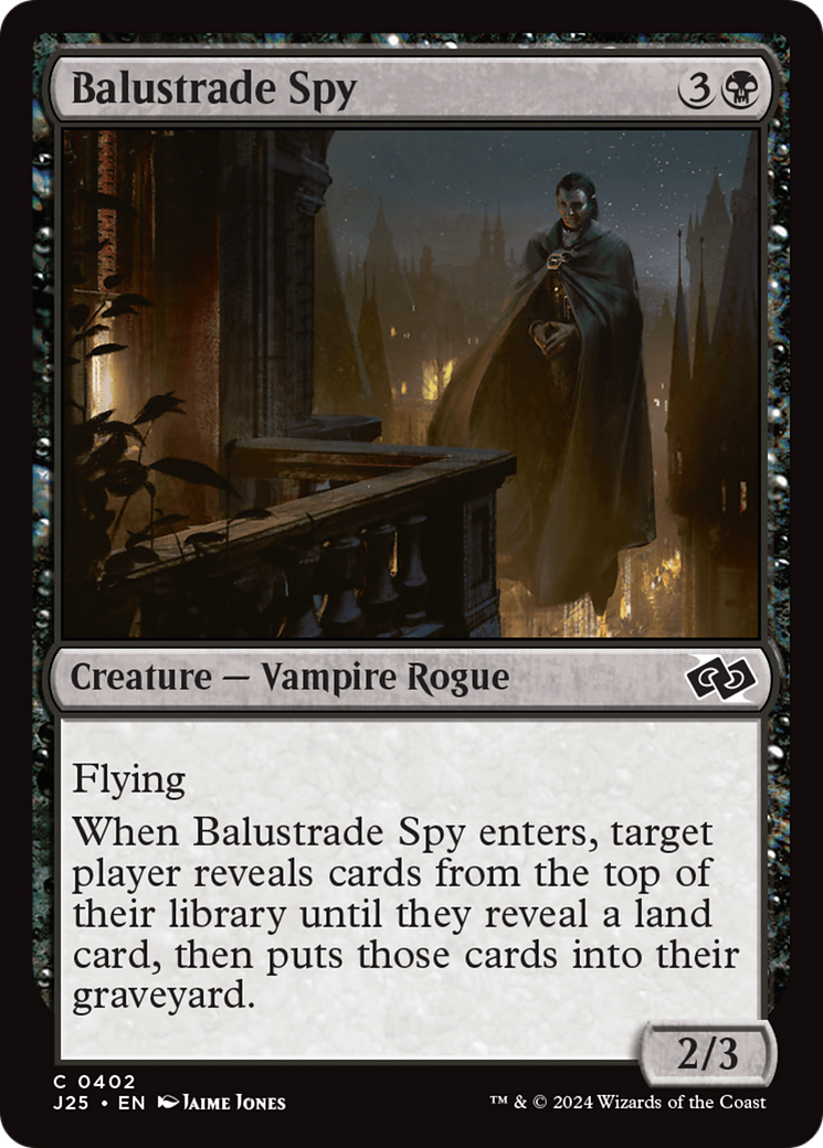 Image of Balustrade Spy (J25-402) - Foundations Jumpstart