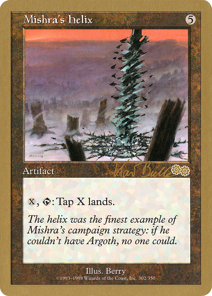Image of Mishra's Helix - 1999 Kai Budde (USG) (WCD-) - World Championship Decks 1999