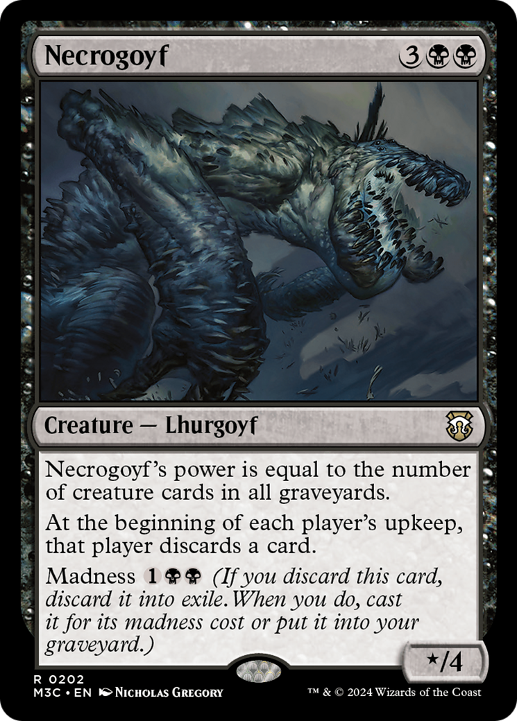 Image of Necrogoyf (M3C-202) - Modern Horizons 3 Commander