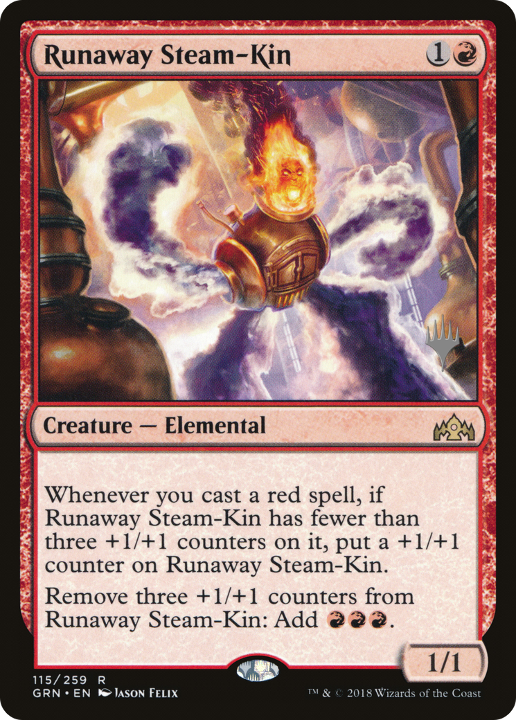 Image of Runaway Steam-Kin (PPM20-115) - Guilds of Ravnica Promos
