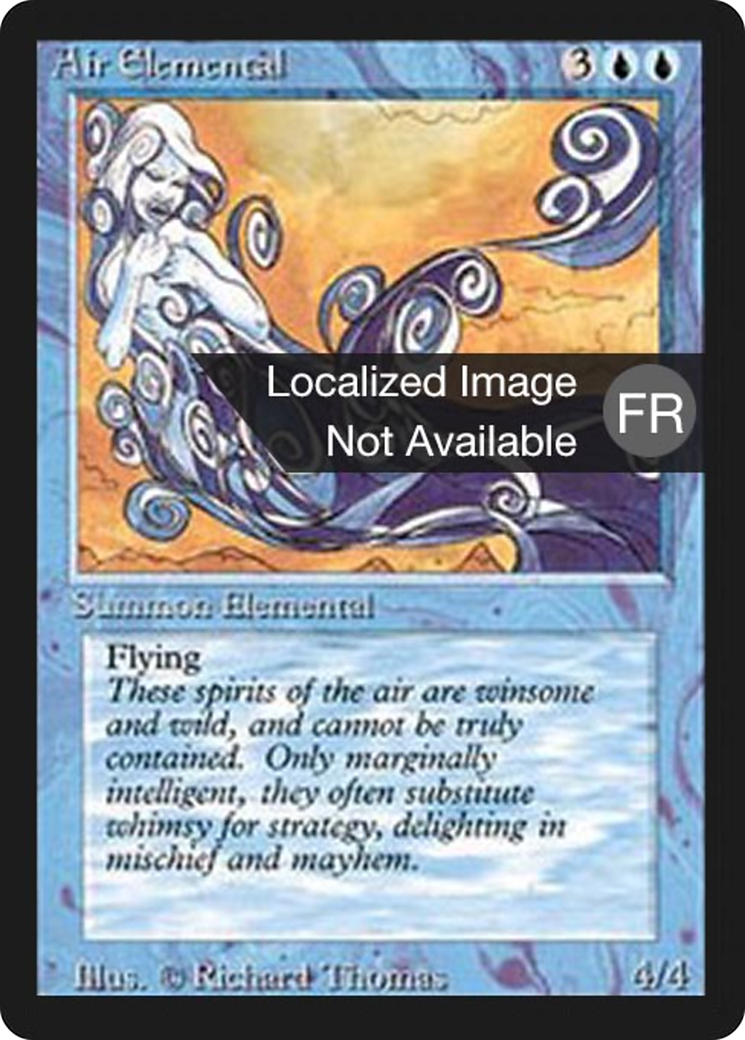 Image of Air Elemental (FBB-) - Foreign Black Border