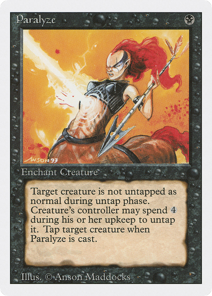 Image of Paralyze (3ED-) - Revised Edition