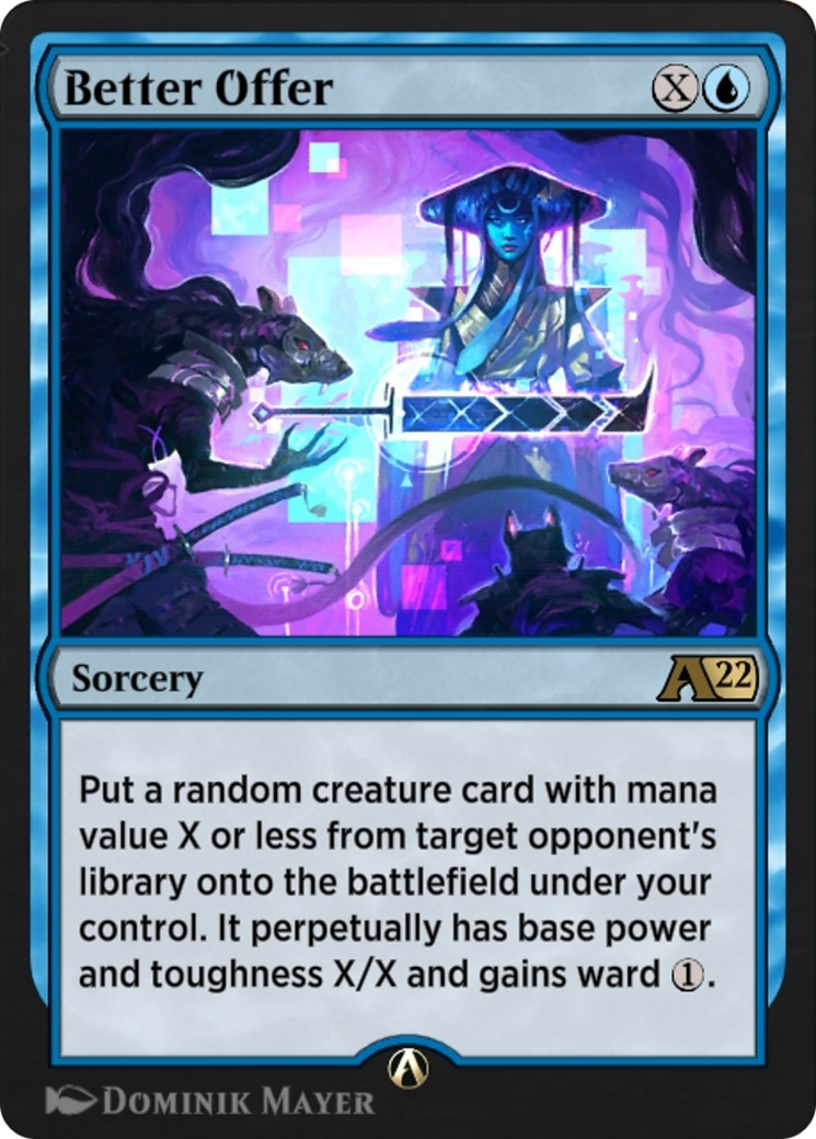 Image of Better Offer (YNEO-010) - Alchemy: Kamigawa