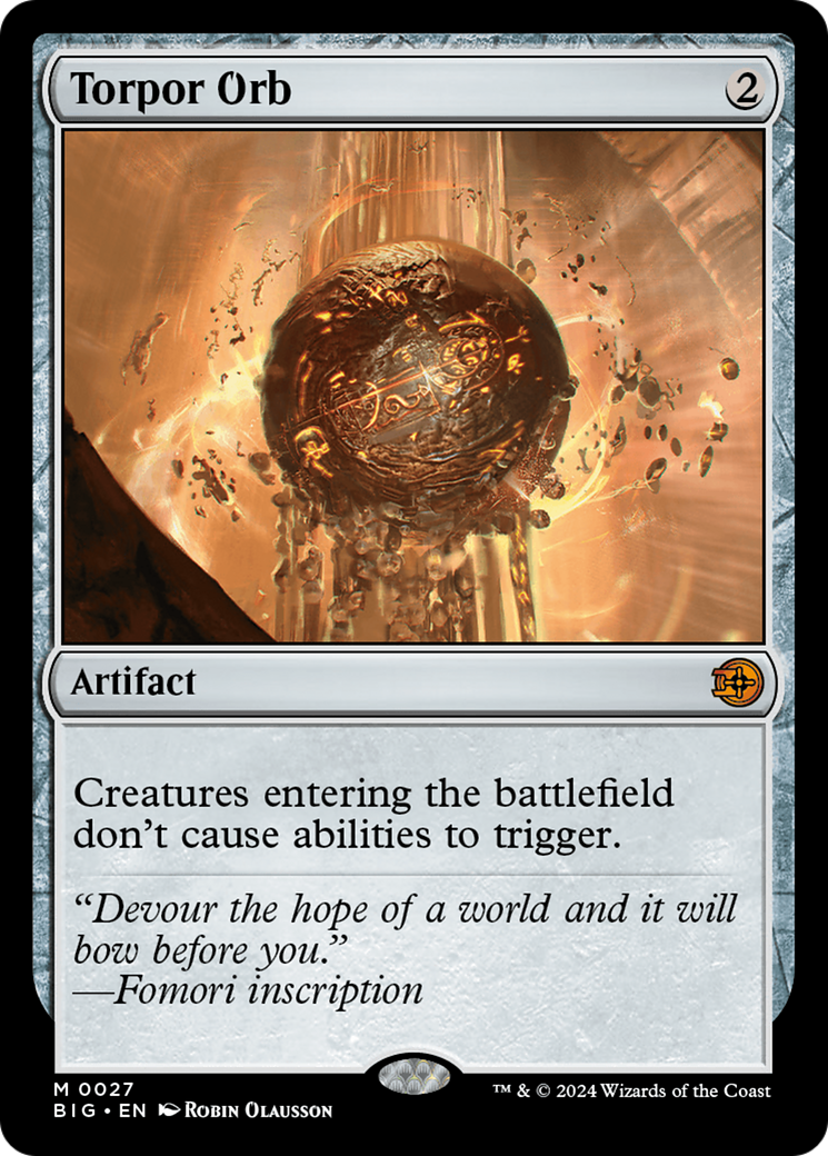 Image of Torpor Orb (BIG-027) - The Big Score Foil