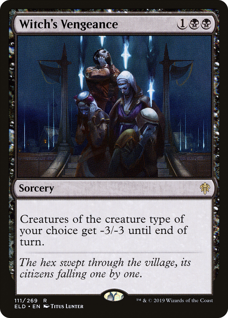 Image of Witch's Vengeance (ELD-111) - Throne of Eldraine Foil