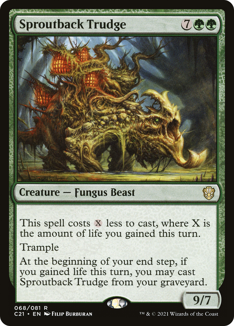 Image of Sproutback Trudge (C21-068) - Commander 2021