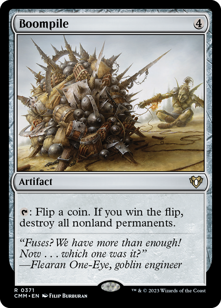 Image of Boompile (CMM-371) - Commander Masters Foil