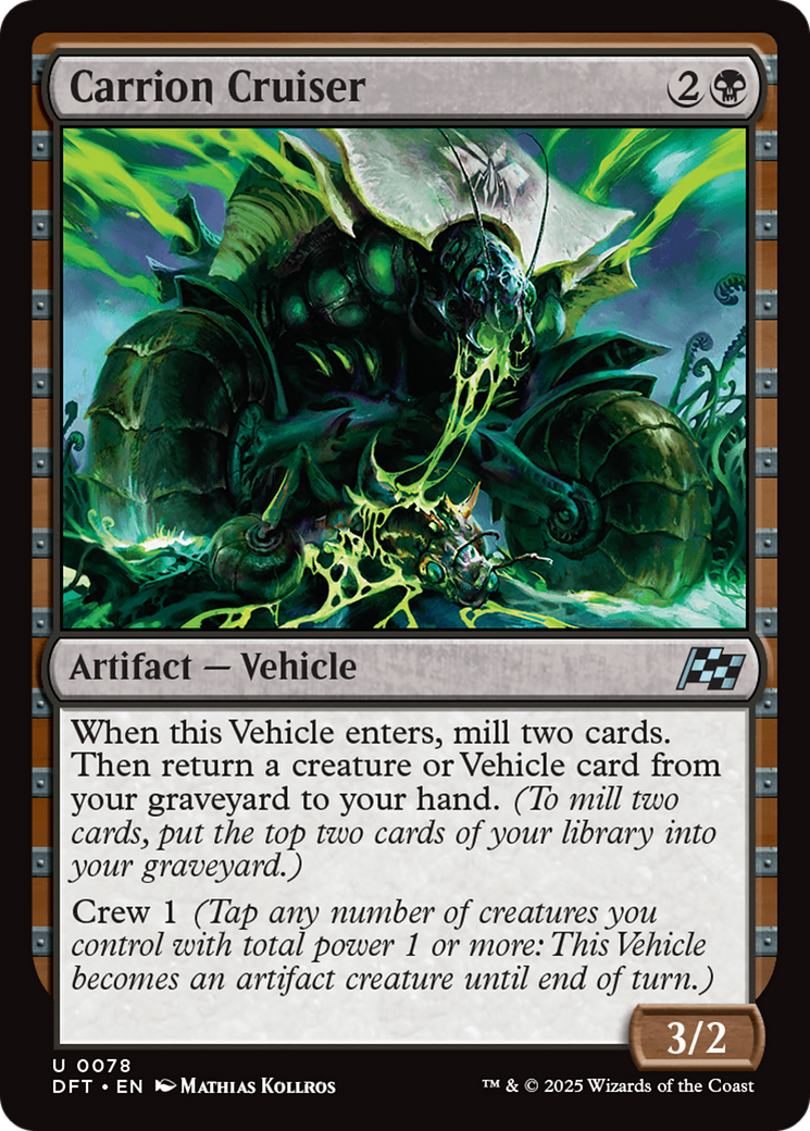 Image of Carrion Cruiser (DFT-078) - Aetherdrift Foil
