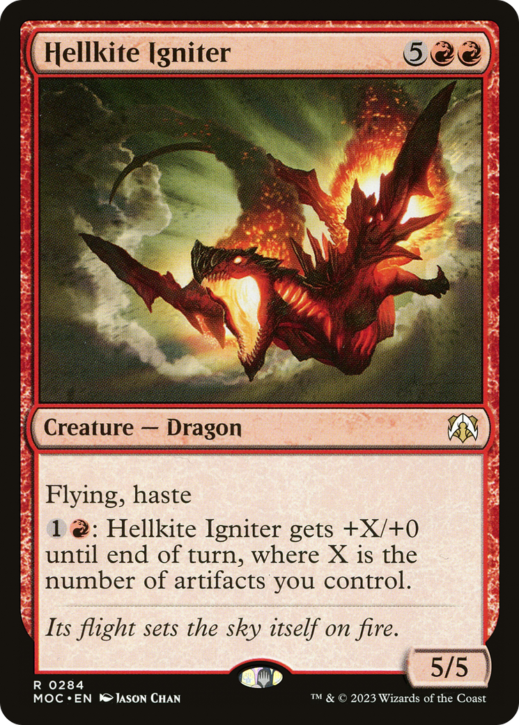 Image of Hellkite Igniter (MOC-284) - March of the Machine Commander