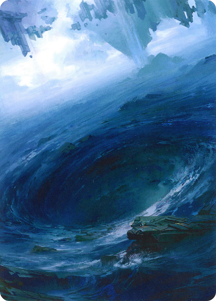 Image of Island // Island (AZNR-012) - Zendikar Rising Art Series (Borderless) Foil