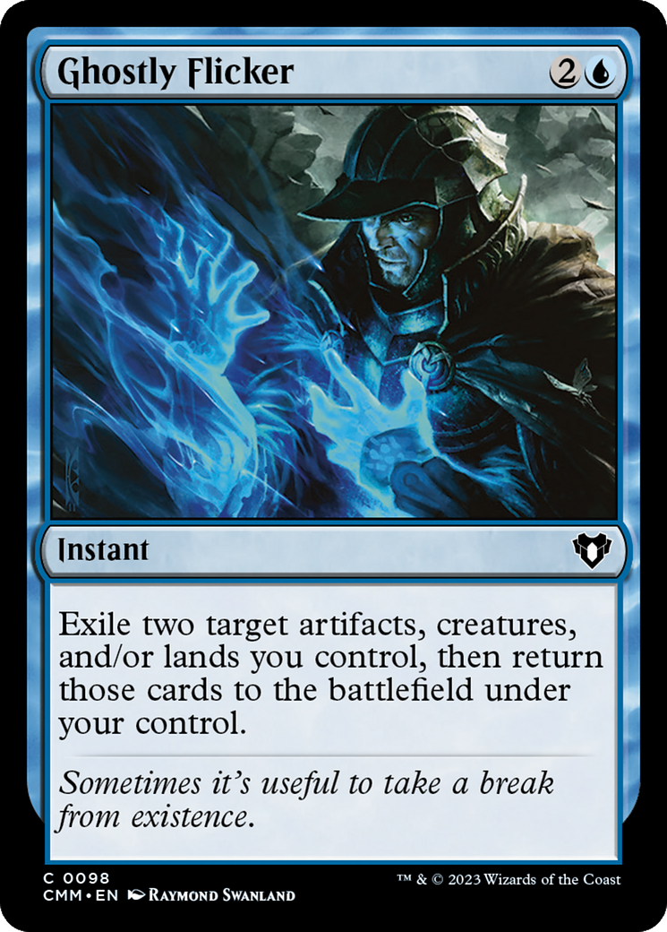 Image of Ghostly Flicker (CMM-098) - Commander Masters