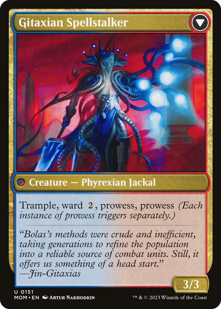 Image of Khenra Spellspear (MOM-151) - March of the Machine