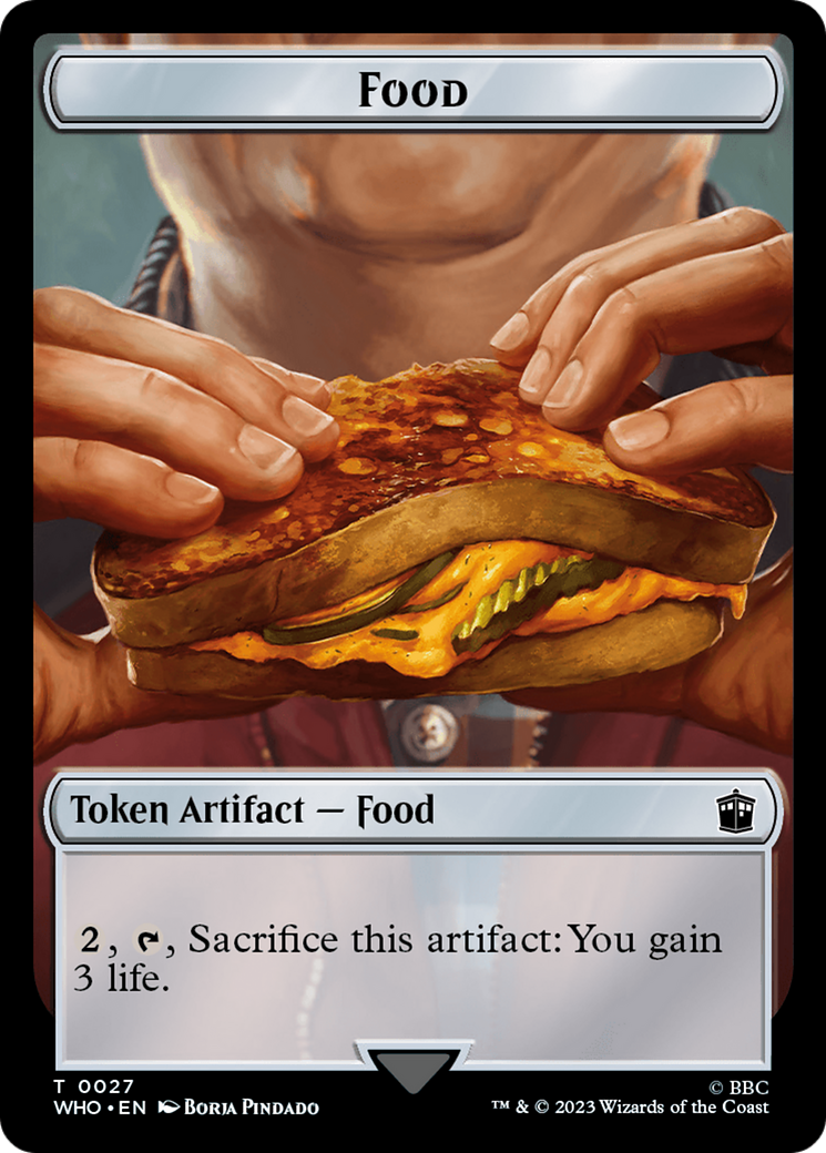 Image of Food (TWHO-027) - Doctor Who Tokens
