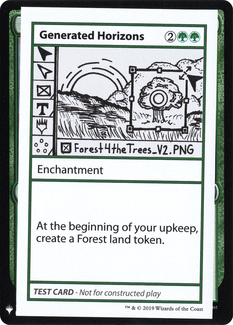 Image of Generated Horizons (CMB1-) - Mystery Booster Playtest Cards 2019