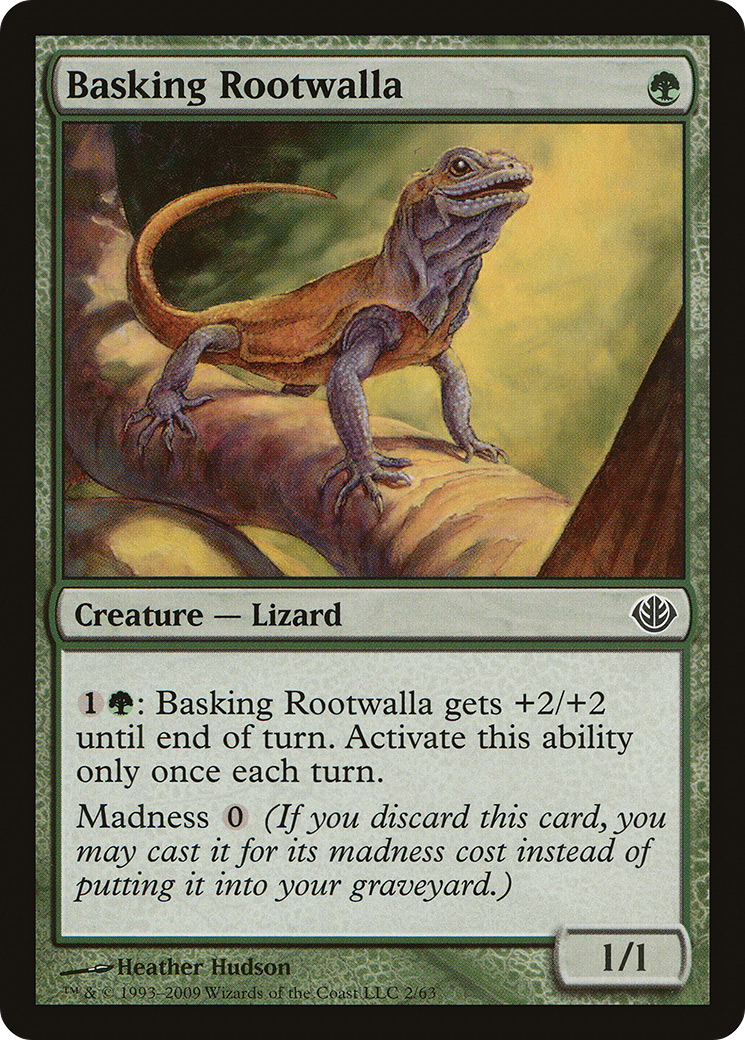 Image of Basking Rootwalla (DDD-002) - Duel Decks: Garruk vs. Liliana