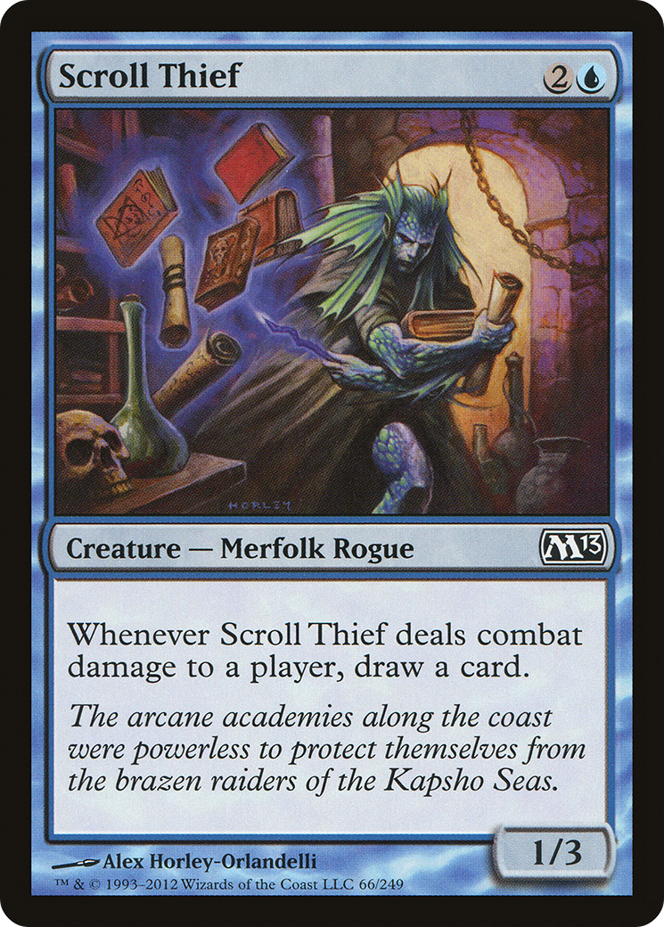 Image of Scroll Thief (M13-066) - Magic 2013
