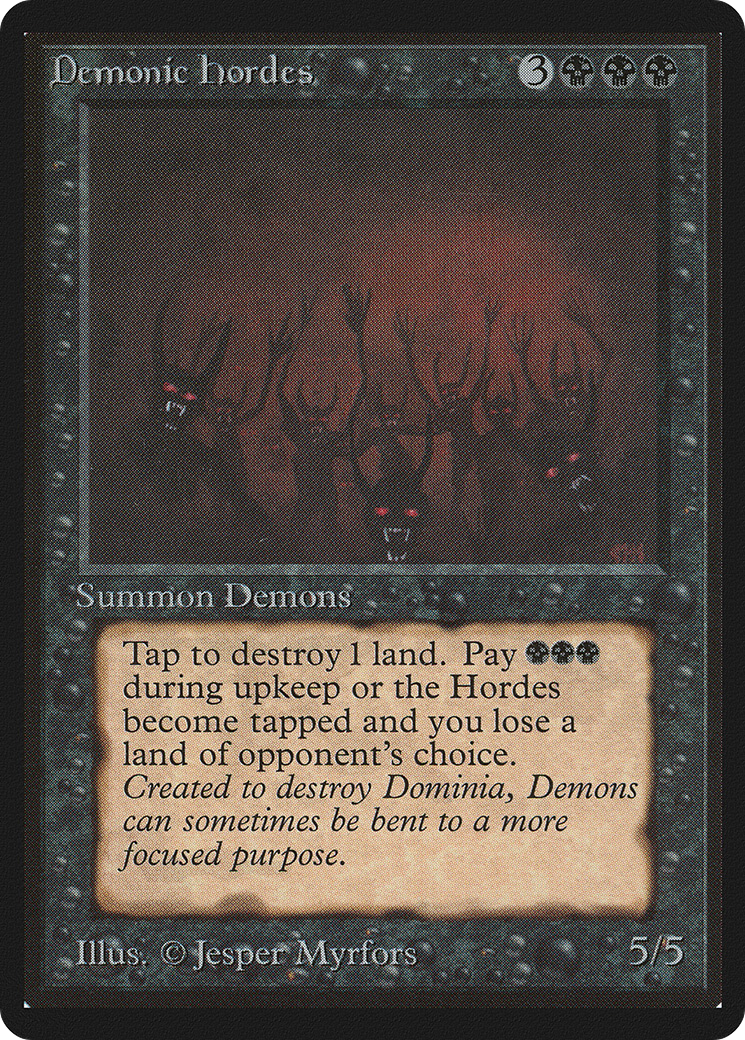 Image of Demonic Hordes (LEB-) - Limited Edition Beta