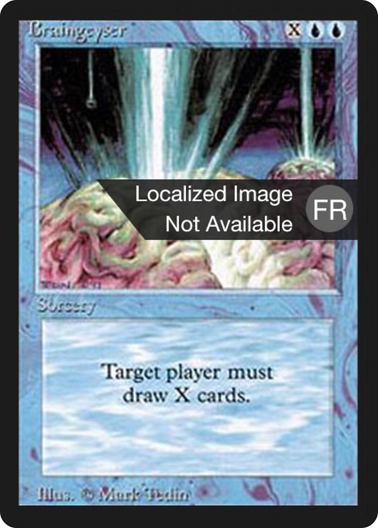 Image of Braingeyser (FBB-) - Foreign Black Border