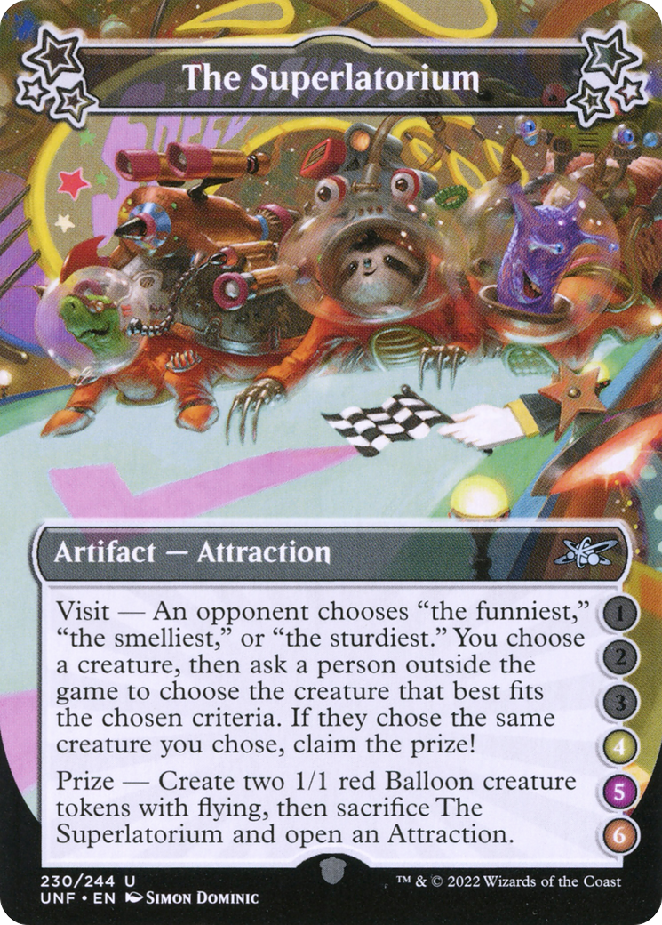 Image of The Superlatorium (4-5-6) (UNF-230) - Unfinity