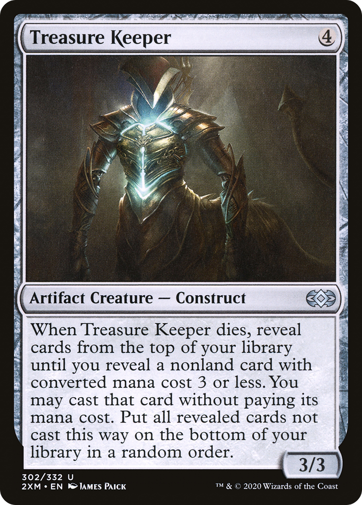 Image of Treasure Keeper (2XM-302) - Double Masters Foil