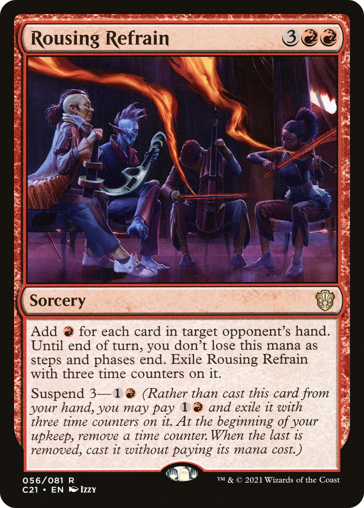 Image of Rousing Refrain (C21-056) - Commander 2021