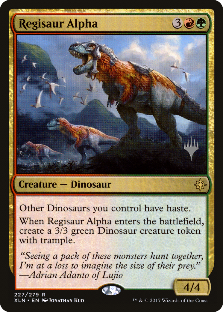Image of Regisaur Alpha (PPM20-227) - Ixalan Promos Foil