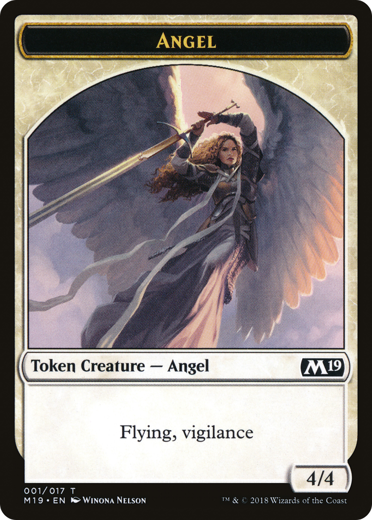 Image of Angel Token (M19-001) - Core Set 2019 Tokens