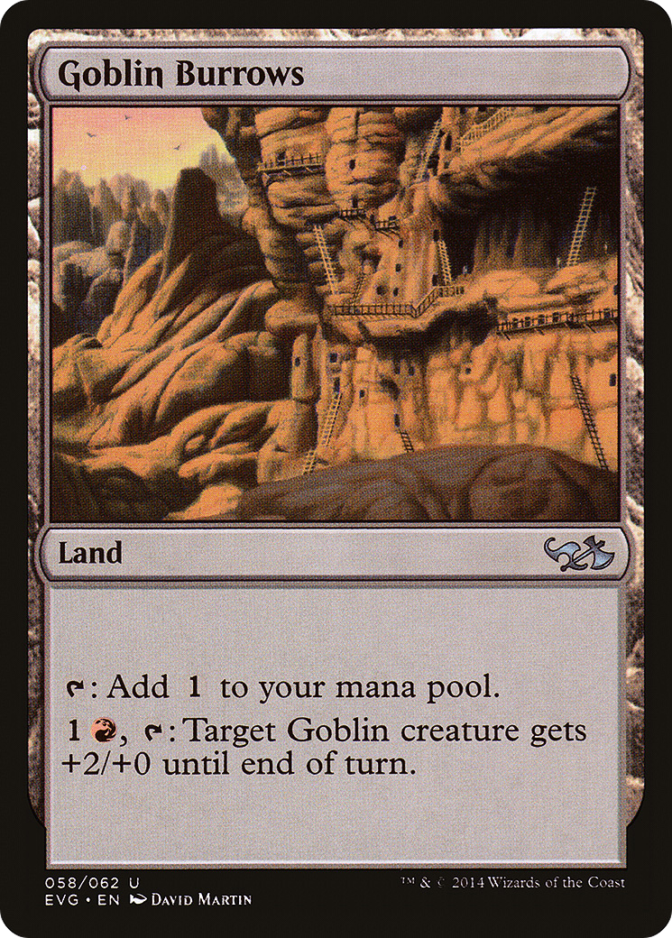 Image of Goblin Burrows (DD3-) - Duel Decks Anthology: Elves vs. Goblins