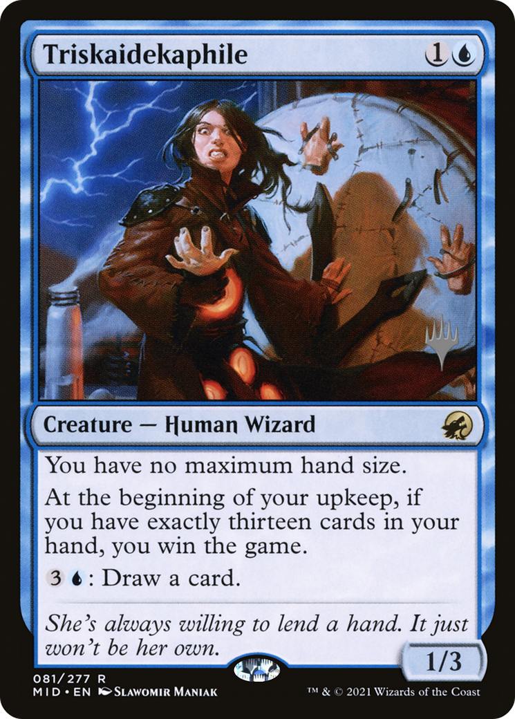Image of Triskaidekaphile (PPMID-081) - Innistrad: Midnight Hunt Promos