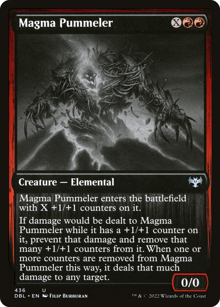 Image of Magma Pummeler (DBL-436) - Innistrad: Double Feature Foil