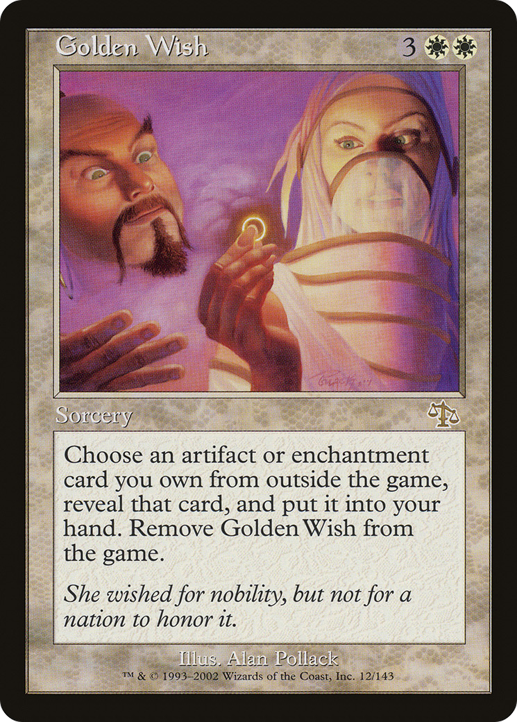 Image of Golden Wish (JUD-012) - Judgment Foil