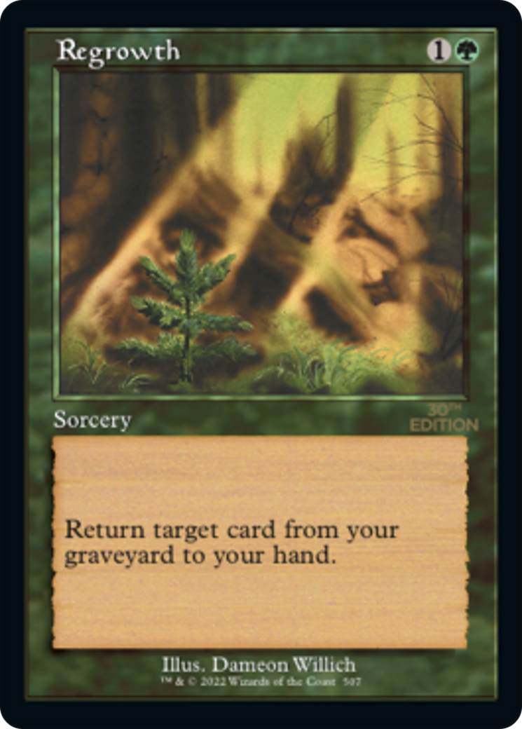 Image of Regrowth (Retro Frame) (30A-507) - 30th Anniversary Edition