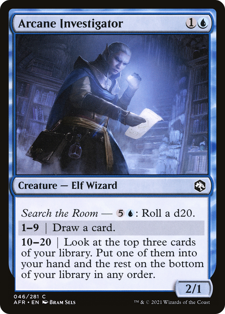 Image of Arcane Investigator (AFR-046) - Adventures in the Forgotten Realms