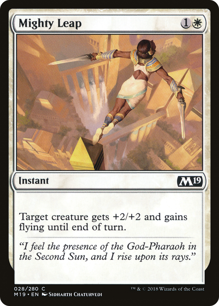 Image of Mighty Leap (M19-028) - Core Set 2019