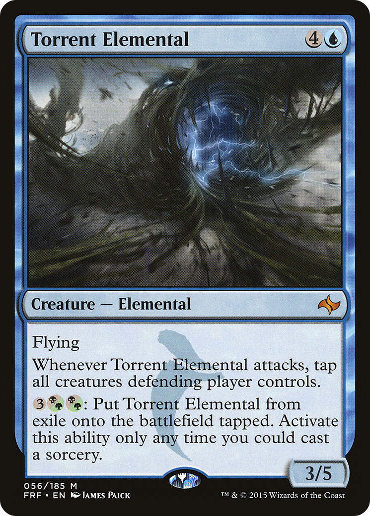 Image of Torrent Elemental (FRF-056) - Fate Reforged Foil