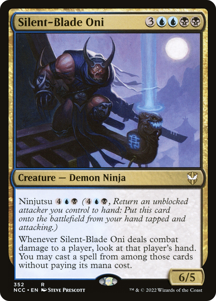 Image of Silent-Blade Oni (NCC-352) - New Capenna Commander