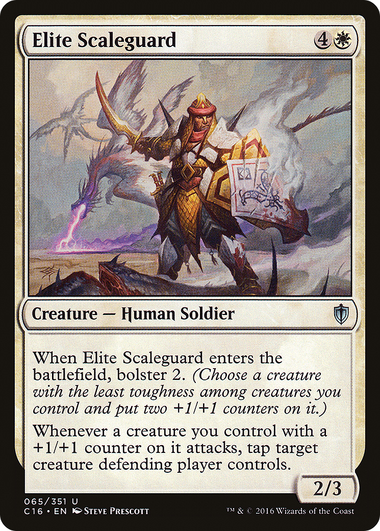 Image of Elite Scaleguard (C16-065) - Commander 2016