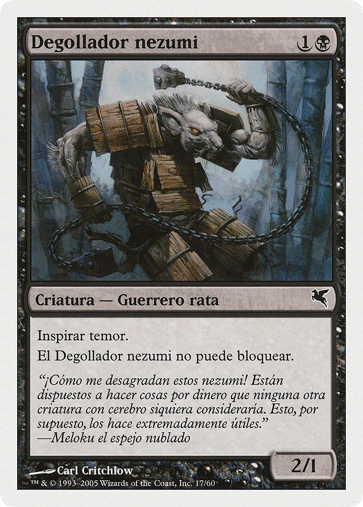Image of Nezumi Cutthroat (Spanish) - 