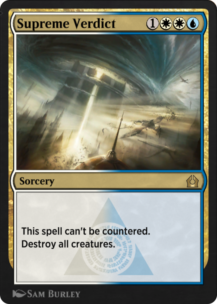 Image of Supreme Verdict (EA1-018) - Explorer Anthology 1