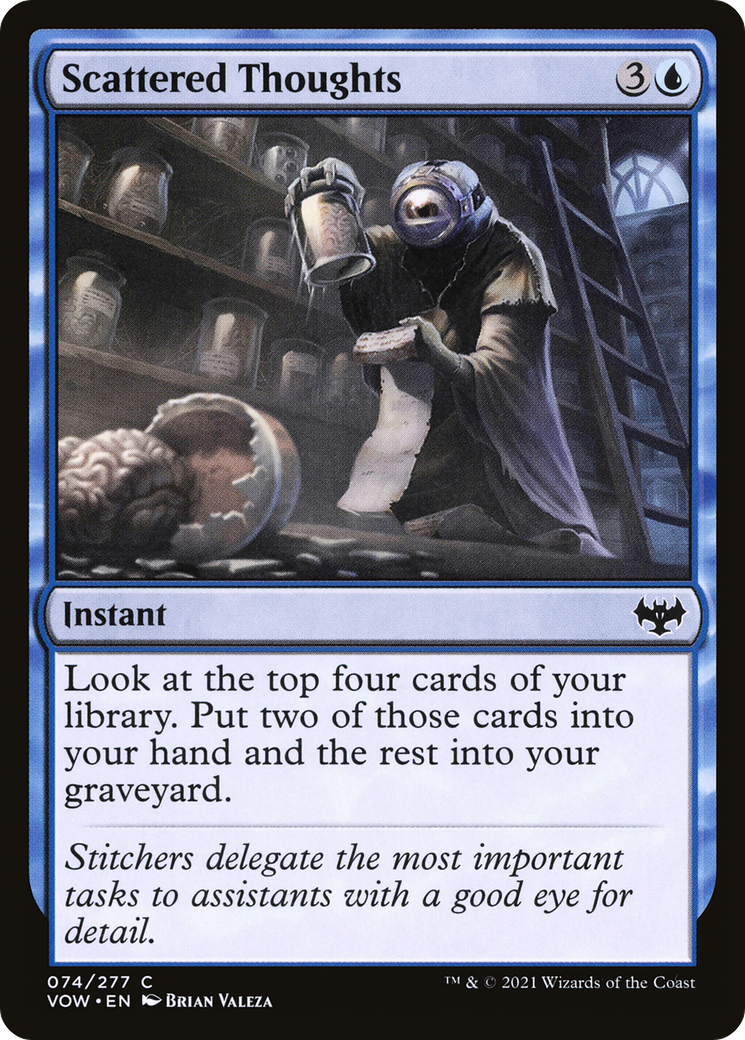 Image of Scattered Thoughts (VOW-074) - Innistrad: Crimson Vow