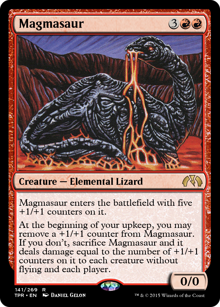 Image of Magmasaur (TPR-141) - Tempest Remastered