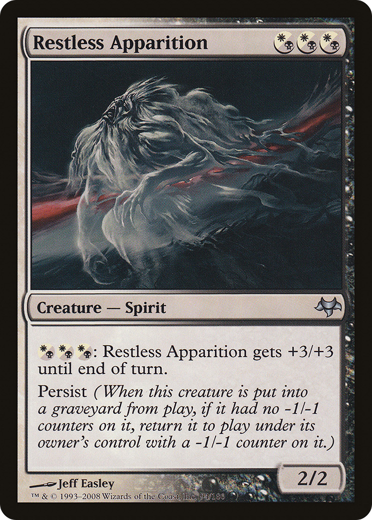 Image of Restless Apparition (EVE-094) - Eventide Foil