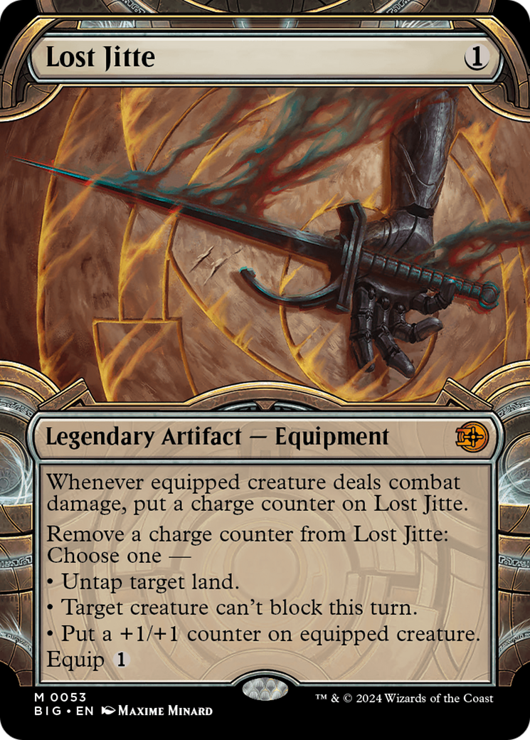 Image of Lost Jitte (Showcase) (BIG-053) - The Big Score: (Showcase) Foil