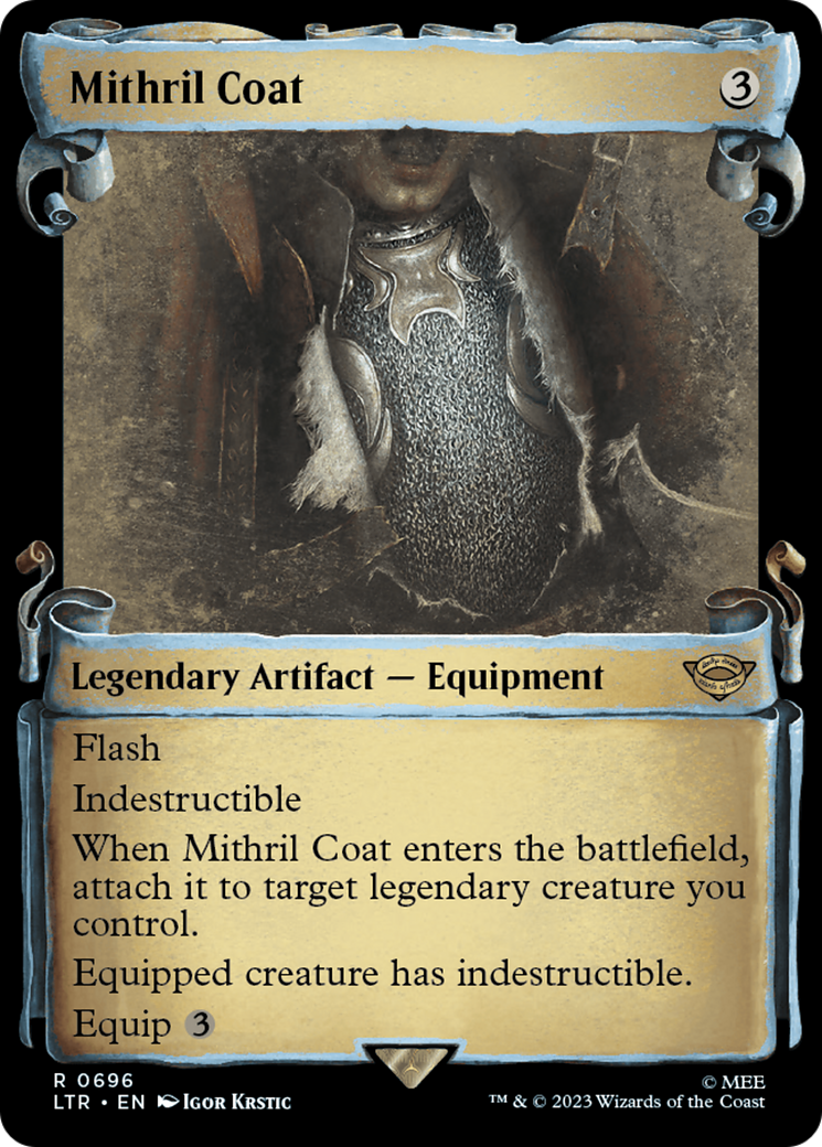 Image of Mithril Coat (Showcase Scrolls) (LTR-696) - The Lord of the Rings: Tales of Middle-earth: (Showcase)