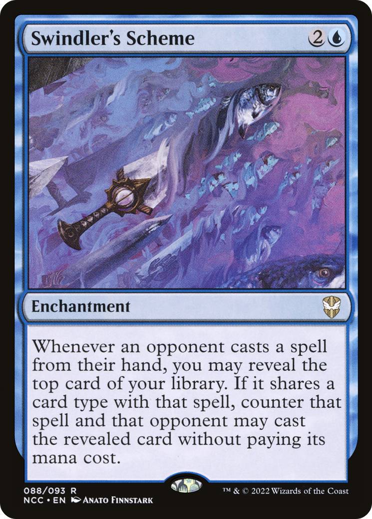 Image of Swindler's Scheme (NCC-088) - New Capenna Commander Foil