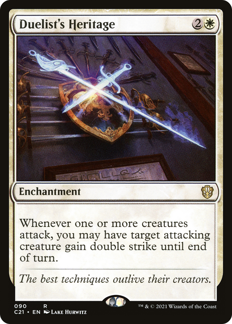 Image of Duelist's Heritage (C21-090) - Commander 2021