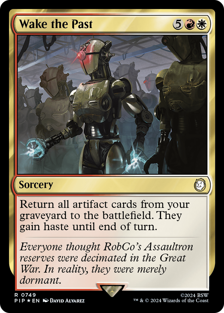 Image of Wake the Past (Surge Foil) (PIP-749) - Fallout Foil